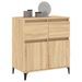 Buffet Chêne sonoma 60x35x70 cm Bois d'ingénierie - Photo n°4