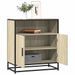 Buffet chêne sonoma 68x35x76 cm bois d'ingénierie - Photo n°1