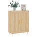 Buffet chêne sonoma 69,5x34x90 cm bois d'ingénierie - Photo n°3