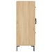 Buffet chêne sonoma 69,5x34x90 cm bois d'ingénierie - Photo n°7