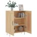 Buffet chêne sonoma 69,5x34x90 cm bois d'ingénierie - Photo n°4