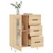 Buffet chêne sonoma 69,5x34x90 cm bois d'ingénierie - Photo n°4