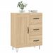 Buffet chêne sonoma 69,5x34x90 cm bois d'ingénierie - Photo n°3