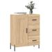 Buffet chêne sonoma 69,5x34x90 cm bois d'ingénierie - Photo n°3