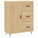 Buffet chêne sonoma 69,5x34x90 cm bois d'ingénierie - Photo n°1