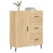 Buffet chêne sonoma 69,5x34x90 cm bois d'ingénierie - Photo n°3