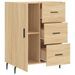 Buffet chêne sonoma 69,5x34x90 cm bois d'ingénierie - Photo n°6