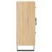 Buffet chêne sonoma 69,5x34x90 cm bois d'ingénierie - Photo n°7