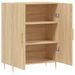 Buffet chêne sonoma 69,5x34x90 cm bois d'ingénierie - Photo n°6