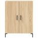 Buffet chêne sonoma 69,5x34x90 cm bois d'ingénierie - Photo n°5