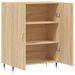 Buffet chêne sonoma 69,5x34x90 cm bois d'ingénierie - Photo n°6