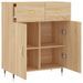 Buffet chêne sonoma 69,5x34x90 cm bois d'ingénierie - Photo n°5