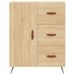 Buffet chêne sonoma 69,5x34x90 cm bois d'ingénierie - Photo n°5