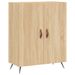 Buffet chêne sonoma 69,5x34x90 cm bois d'ingénierie - Photo n°1