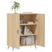 Buffet chêne sonoma 69,5x34x90 cm bois d'ingénierie - Photo n°4