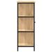 Buffet chêne sonoma 70x30x80 cm bois d'ingénierie - Photo n°7