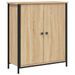 Buffet chêne sonoma 70x30x80 cm bois d'ingénierie - Photo n°1