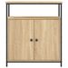 Buffet chêne sonoma 70x30x80 cm bois d'ingénierie - Photo n°6