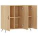 Buffet chêne sonoma 90x34x80 cm bois d'ingénierie - Photo n°5