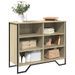 Buffet chêne sonoma 91x35,5x74,5 cm bois d'ingénierie - Photo n°1