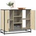 Buffet chêne sonoma 92x35x76 cm bois d'ingénierie - Photo n°1