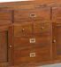 Buffet colonial 2 portes 7 tiroirs en bois d'acajou massif Falkane 170 cm - Photo n°3