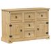 Buffet Corona 115x40x76 cm bois massif de pin - Photo n°2