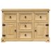 Buffet Corona 115x40x76 cm bois massif de pin - Photo n°4