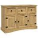 Buffet Corona 115x43x79,5 cm bois massif pin mexicain - Photo n°1