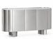 Buffet design LUNAIRE 160 cm – Luxe contemporain en acier inoxydable brossé - Photo n°1
