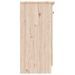 Buffet en bois massif 3 portes 3 tiroirs Malona 112 cm – Style intemporel et pratique - Photo n°5