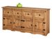 Buffet en bois massif Colonial - Photo n°1