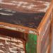 Buffet 16 tiroirs bois de manguier vieilli multicolore Faral 160 cm - Photo n°4