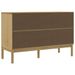 Buffet FLORO marron cire 114x43x74 cm bois massif de pin - Photo n°7