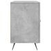 Buffet gris béton 100x36x60 cm bois d'ingénierie - Photo n°7