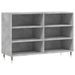 Buffet gris béton 103,5x35x70 cm bois d'ingénierie - Photo n°1