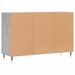 Buffet gris béton 103,5x35x70 cm bois d'ingénierie - Photo n°6