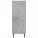 Buffet gris béton 34,5x32,5x90 cm bois d'ingénierie - Photo n°5