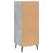 Buffet Gris béton 34,5x34x90 cm Bois d'ingénierie - Photo n°8