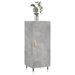 Buffet Gris béton 34,5x34x90 cm Bois d'ingénierie - Photo n°3