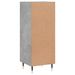 Buffet Gris béton 34,5x34x90 cm Bois d'ingénierie - Photo n°8