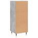 Buffet Gris béton 34,5x34x90 cm Bois d'ingénierie - Photo n°8