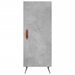 Buffet Gris béton 34,5x34x90 cm Bois d'ingénierie - Photo n°6