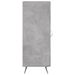 Buffet Gris béton 34,5x34x90 cm Bois d'ingénierie - Photo n°7