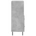 Buffet Gris béton 34,5x34x90 cm Bois d'ingénierie - Photo n°7