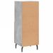 Buffet Gris béton 34,5x34x90 cm Bois d'ingénierie - Photo n°8