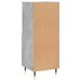 Buffet Gris béton 34,5x34x90 cm Bois d'ingénierie - Photo n°8