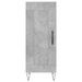 Buffet Gris béton 34,5x34x90 cm Bois d'ingénierie - Photo n°5