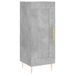 Buffet Gris béton 34,5x34x90 cm Bois d'ingénierie - Photo n°1