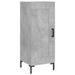 Buffet Gris béton 34,5x34x90 cm Bois d'ingénierie - Photo n°1